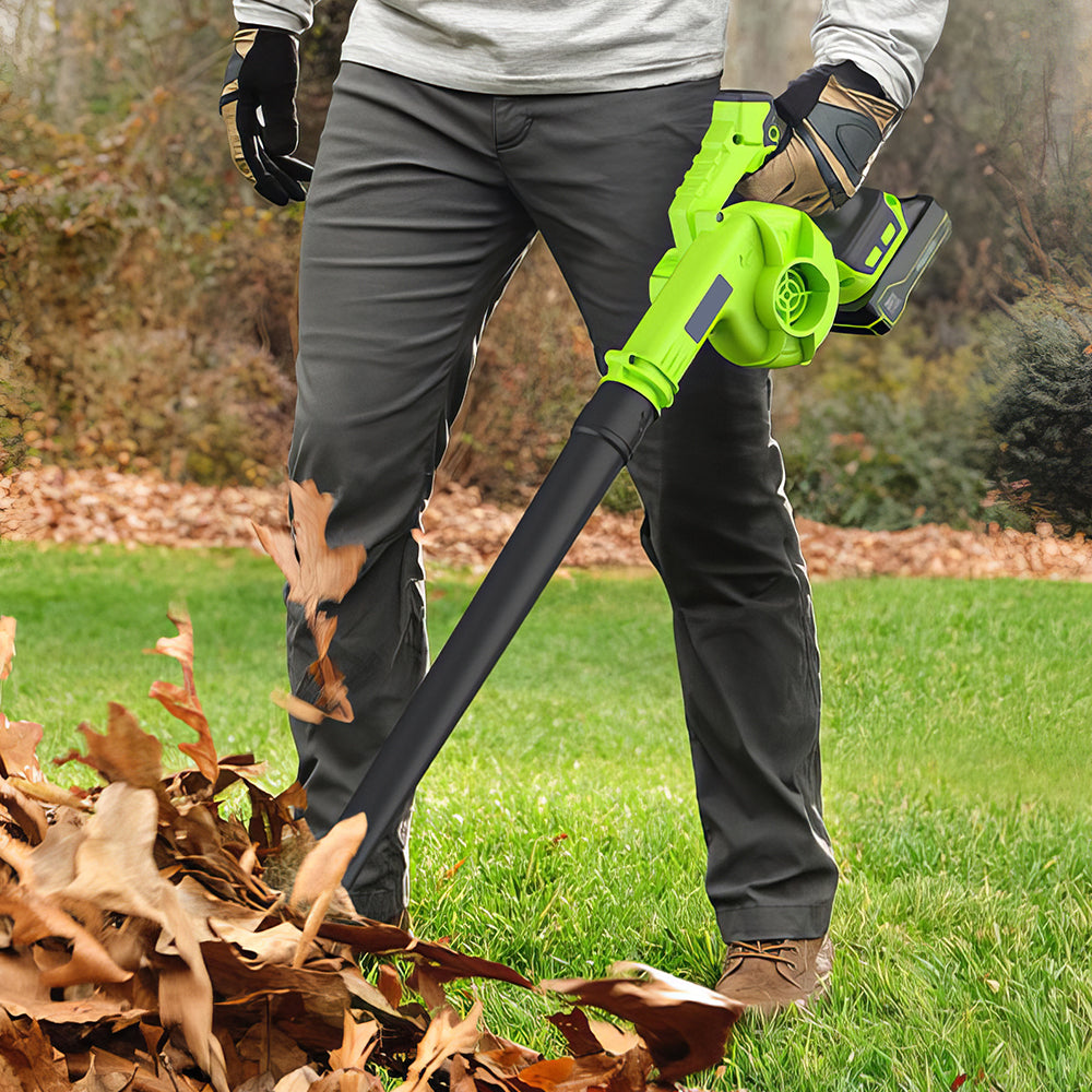 Cordless Leaf Blower 20V, 120MPH Battery Blower with Charger