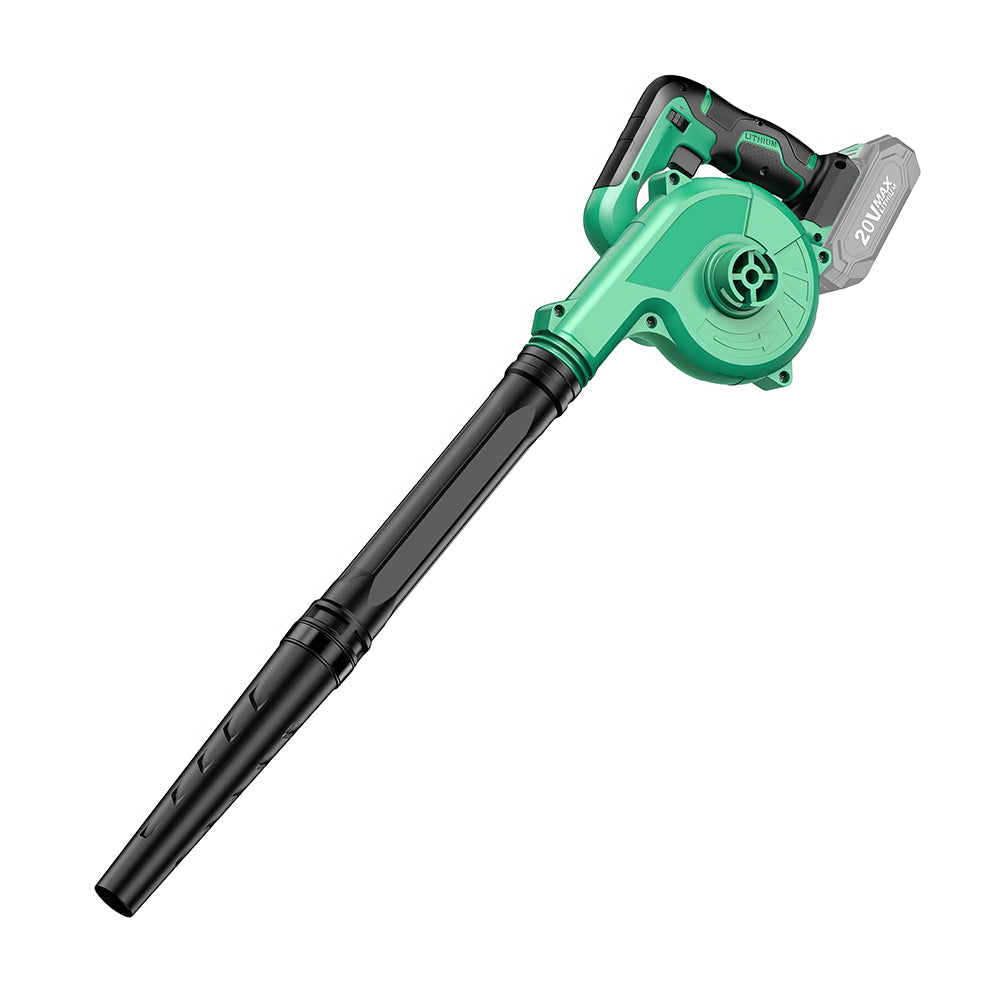 4-in-1 Cordless Leaf Blower w/ 2 Batteries - Blower/Vacuum/Inflator/Deflator