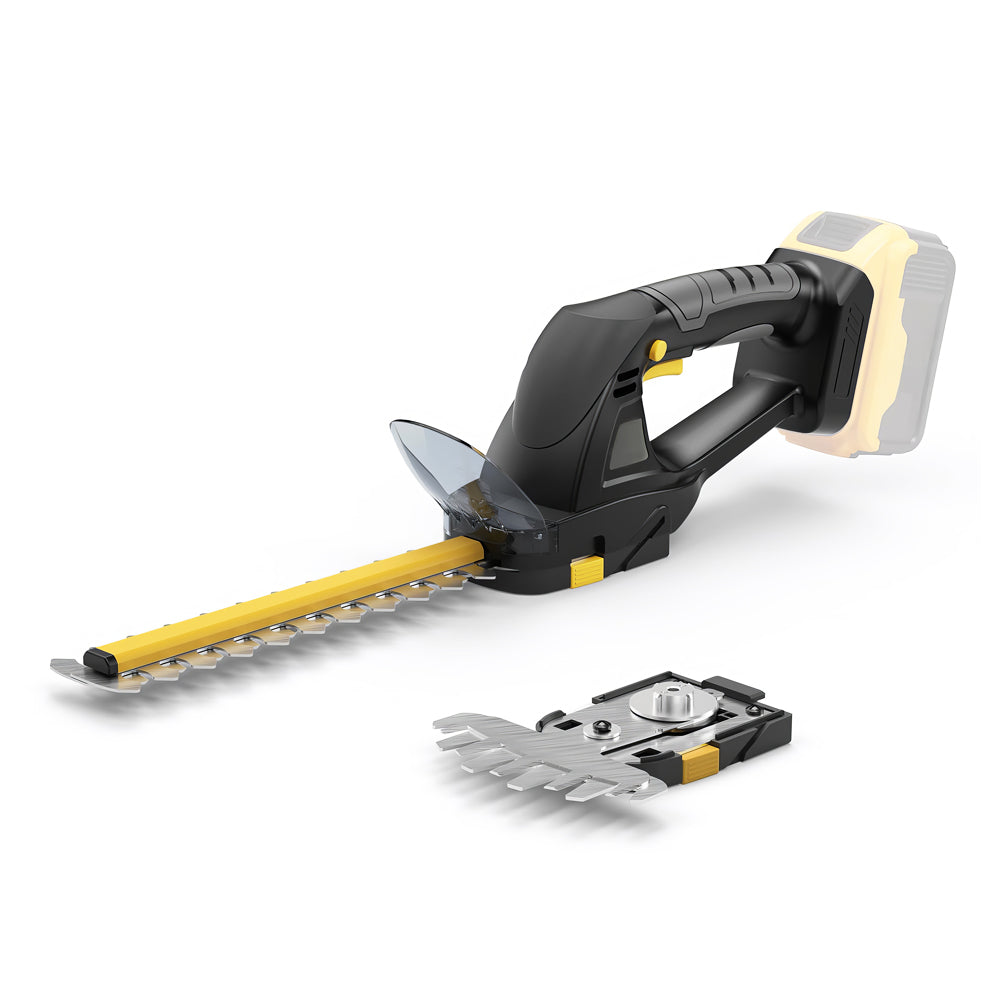 20V MAX 2-in-1 Hedge & Grass Trimmer | 8" & 4.7" Blades