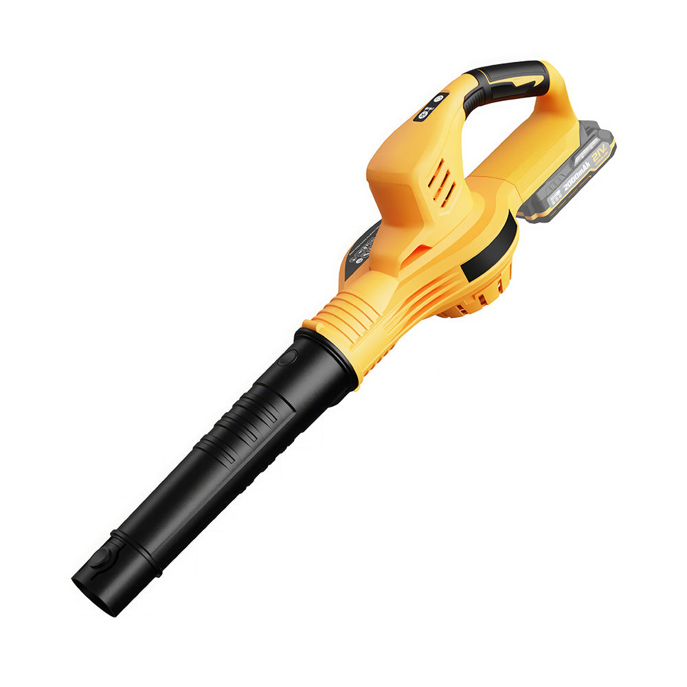 21V Cordless Leaf Blower with 2 Batteries & Charger, 2-Speed Modes