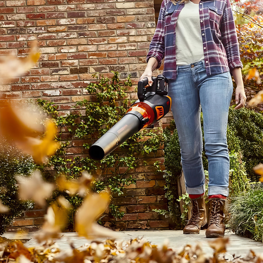 WG547 20V Cordless Leaf Blower, 2-Speed, Battery Included