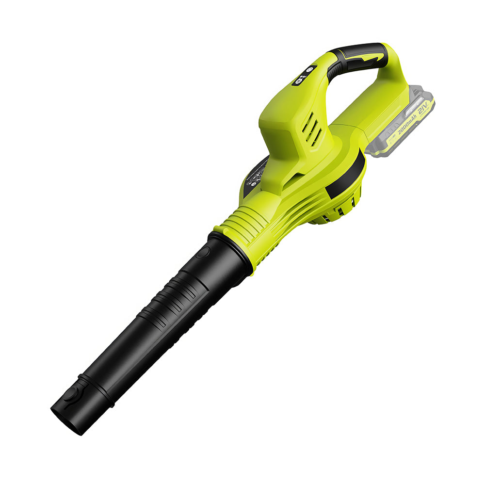 21V Cordless Leaf Blower with 2 Batteries & Charger, 2-Speed Modes