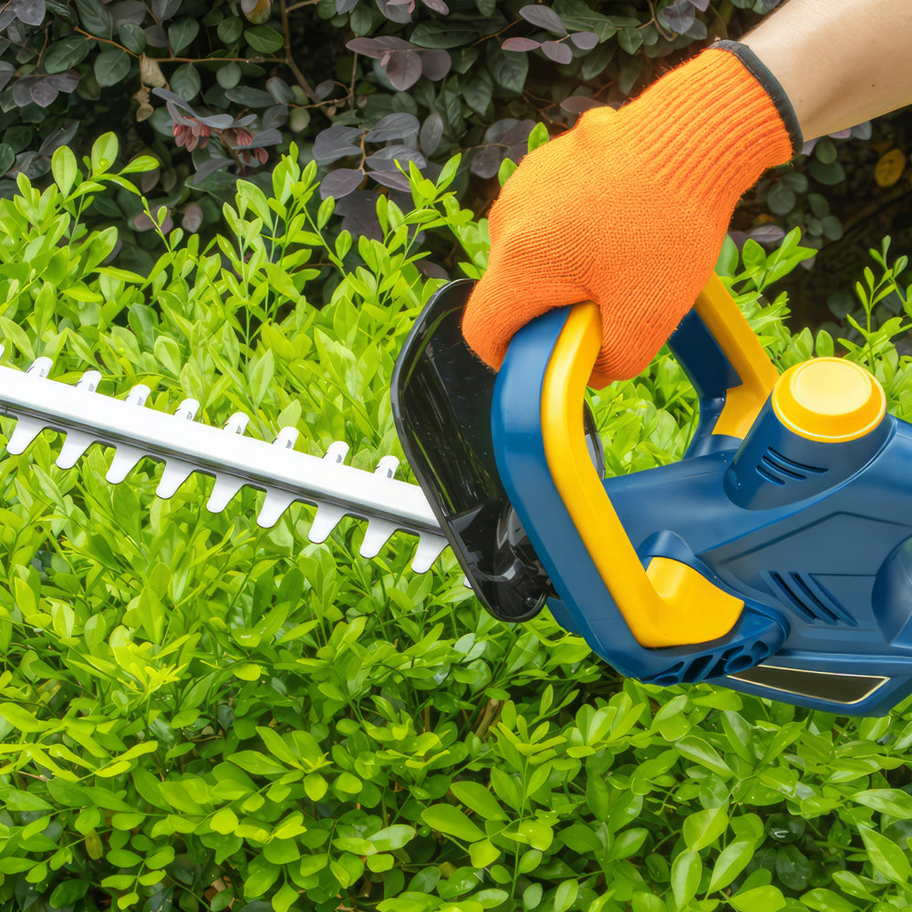 20V Hedge Trimmer | 22" Rotating Handle & Dual-Action Blade