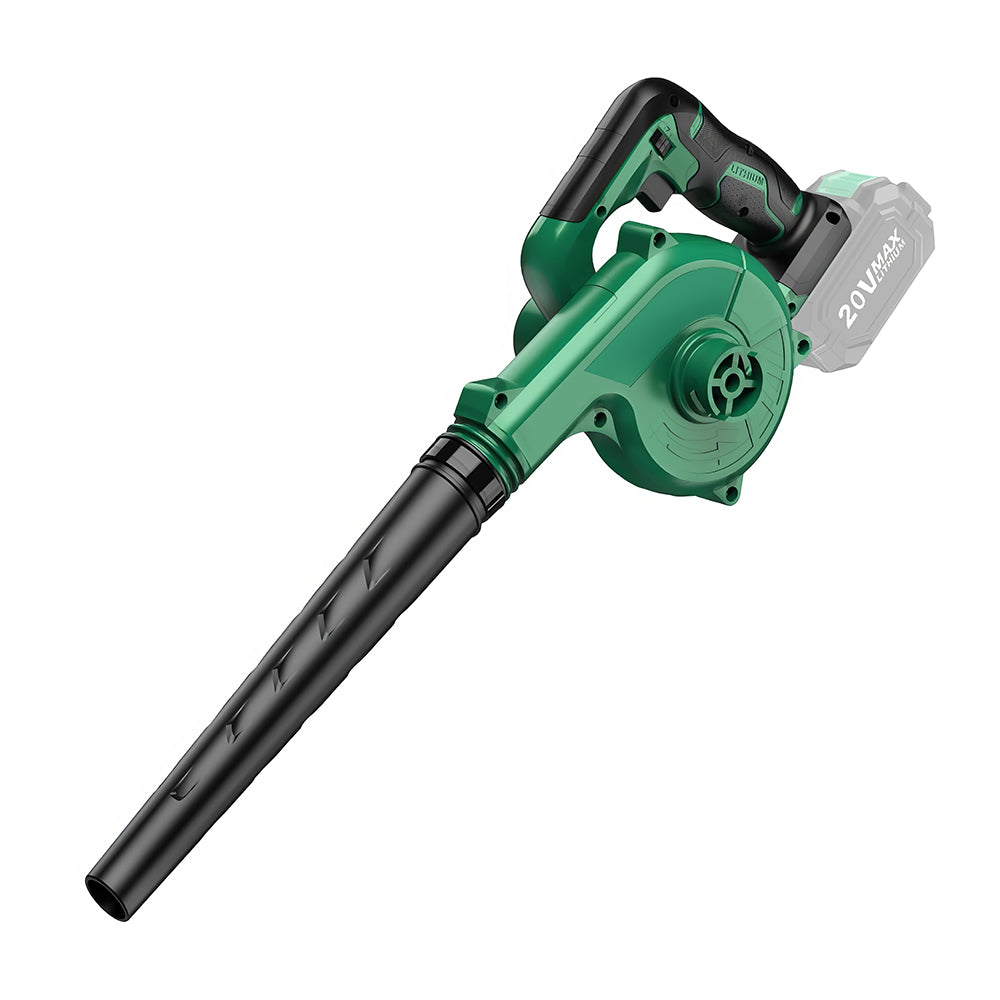 4-in-1 Cordless Leaf Blower w/ 2 Batteries - Blower/Vacuum/Inflator/Deflator