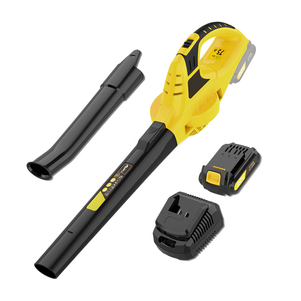 21V Cordless Leaf Blower w/ Battery & Charger | 150MPH 210CFM | Lightweight