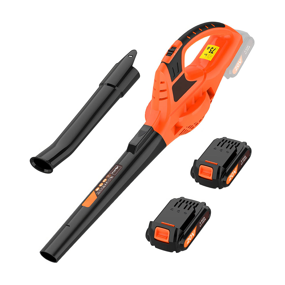 21V Cordless Leaf Blower w/ Battery & Charger | 150MPH 210CFM | Lightweight