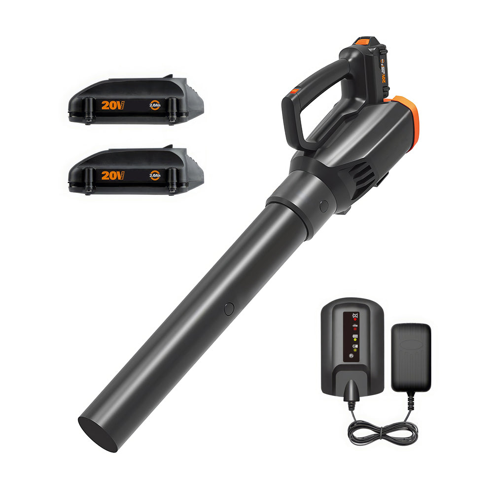 WG547 20V Cordless Leaf Blower, 2-Speed, Battery Included