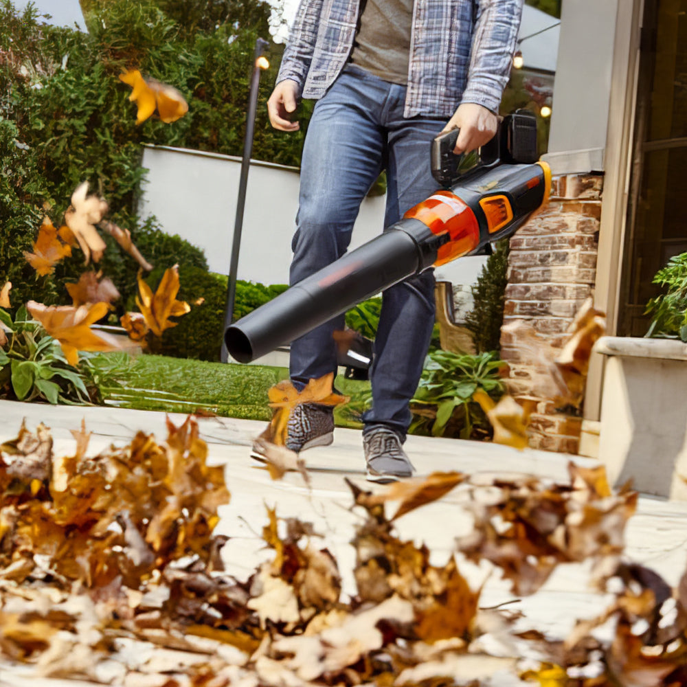 WG547 20V Cordless Leaf Blower, 2-Speed, Battery Included